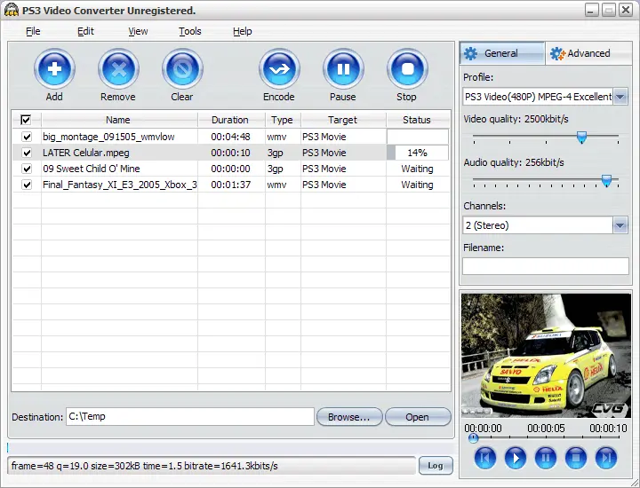 PS3 Video Converter 6.5.2.225