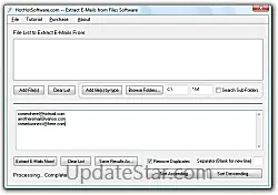 E-Mail Extraction software to get e-mail 9.1