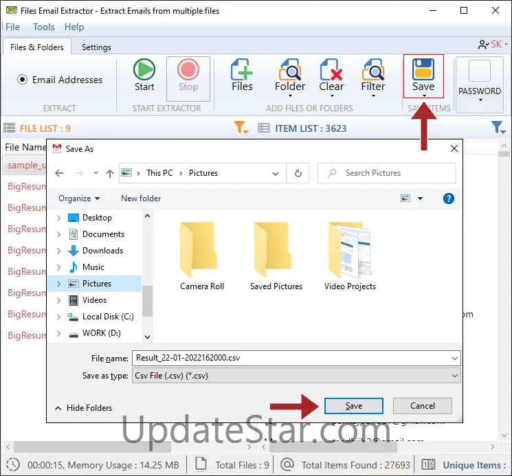 Advanced File Email Extractor 11.4.2206.45