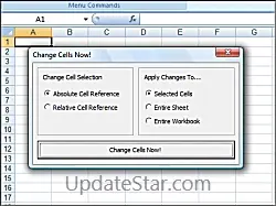Change Absolute References in Excel 9.1
