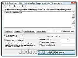 Print Multiple Excel Documents 9.1