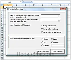 Merge Cells to Merge Join Excel Cells 9.1