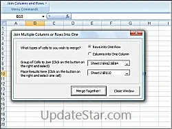 Join Combine and Merge Excel Columns 9.1