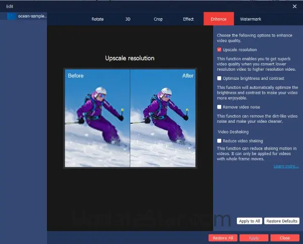 AnyRec Video Enhancer 1.0.6