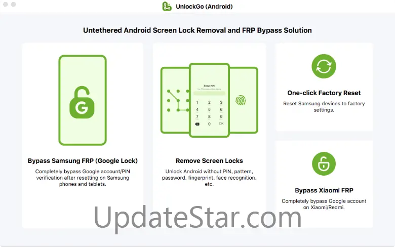 iToolab UnlockGo (Android) for Mac 7.0.0
