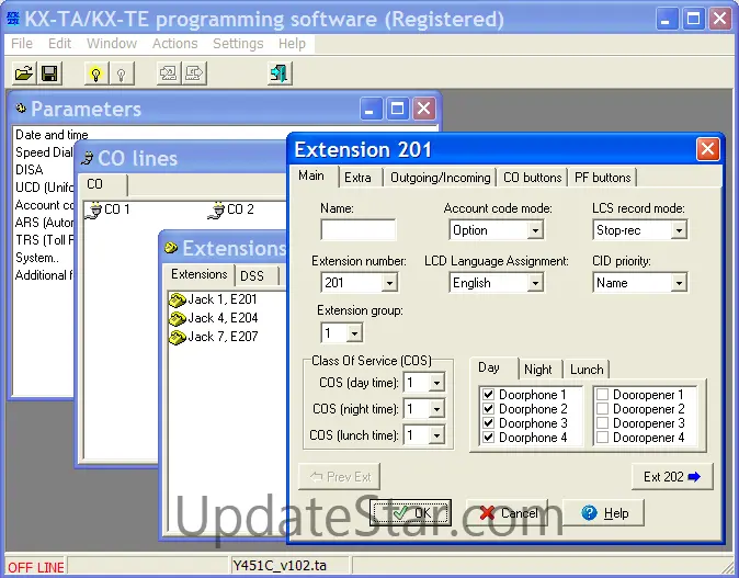 KX-TA Programmator 1.02.8