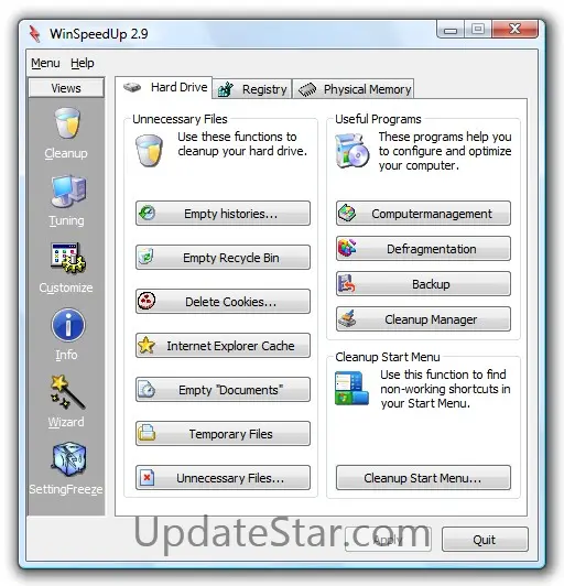 WinSpeedUp 4.0