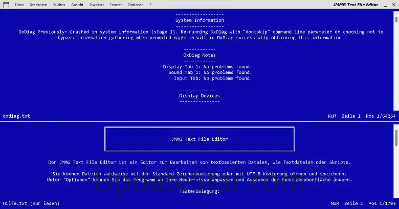 JMMG Text File Editor 1.53