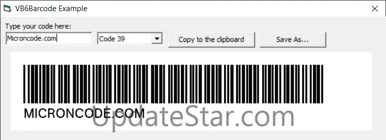 VB6Barcode 3.0