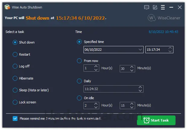 Wise Auto Shutdown 2.0.6