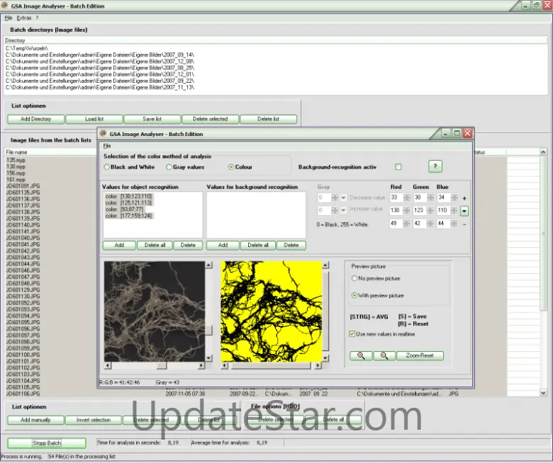GSA Image Analyser Batch Edition 1.2.2