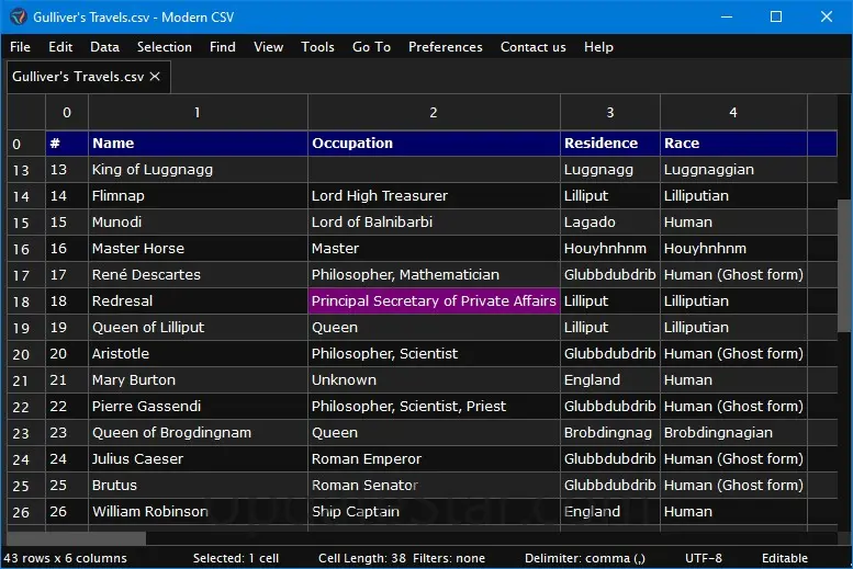 Modern CSV for Windows 2.0.4