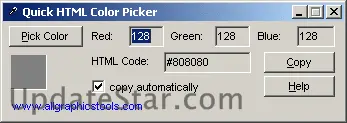 Quick HTML Color Picker 1.0