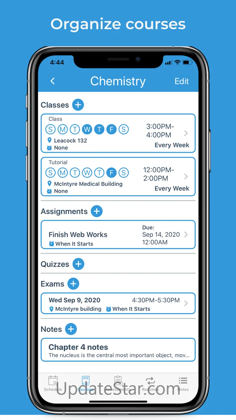 UniPlan: Student Planner 1.10