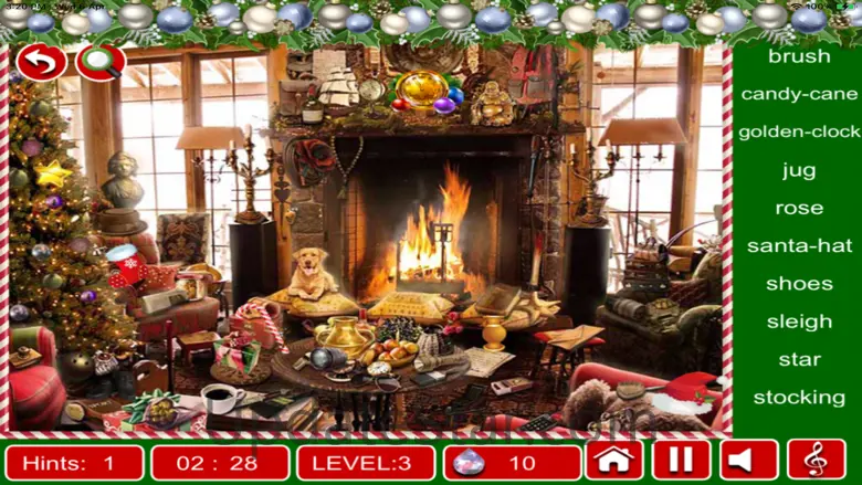 Hidden Objects:Christmas Fun 3.0