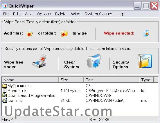 QuickWiper 7.6.3
