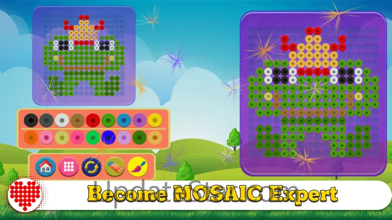 Mosaic Hex Puzzle Kids Shapes 1.1
