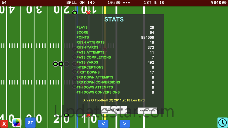 X vs O Football 1.96