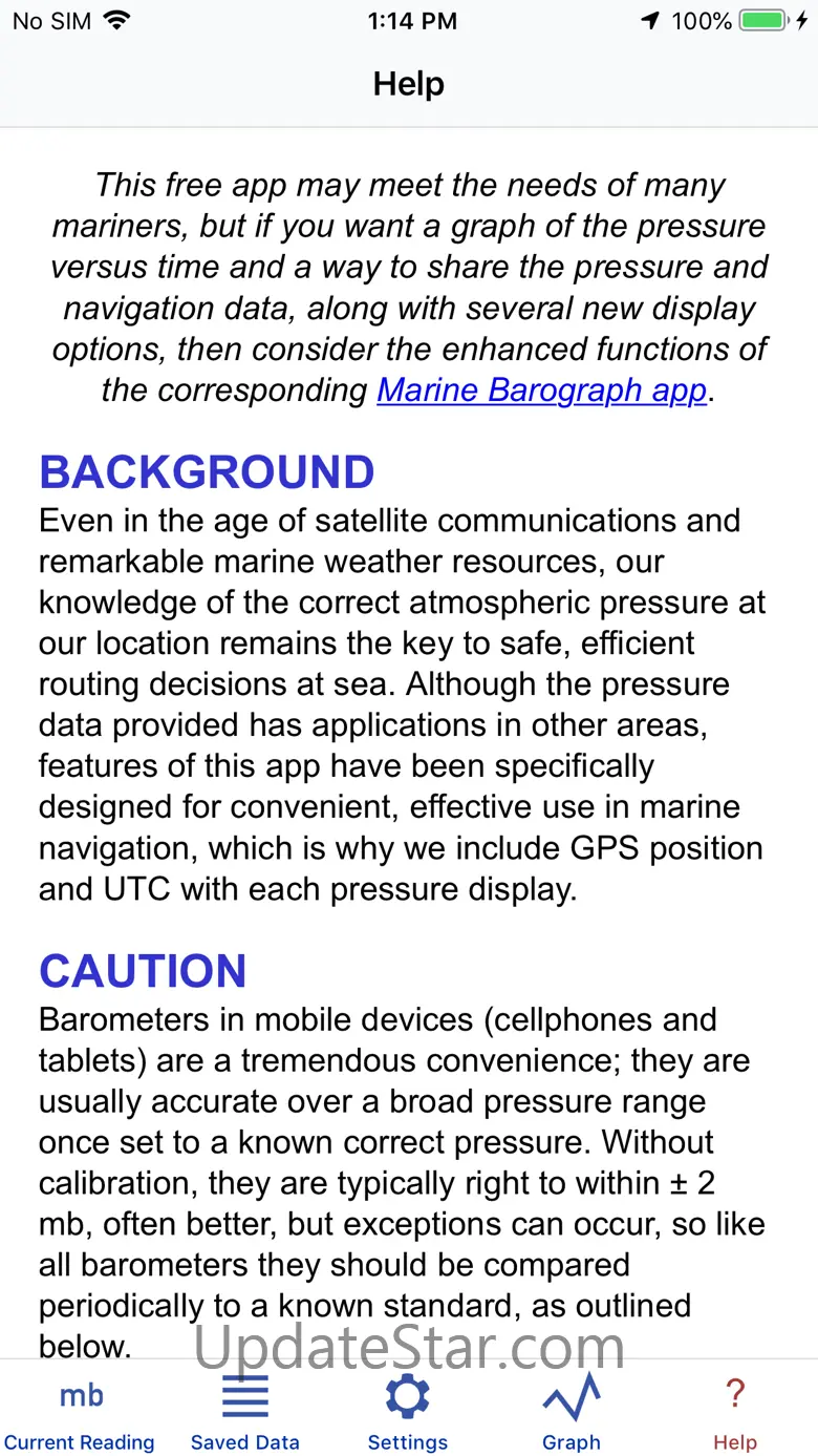 Marine Barometer 1.4