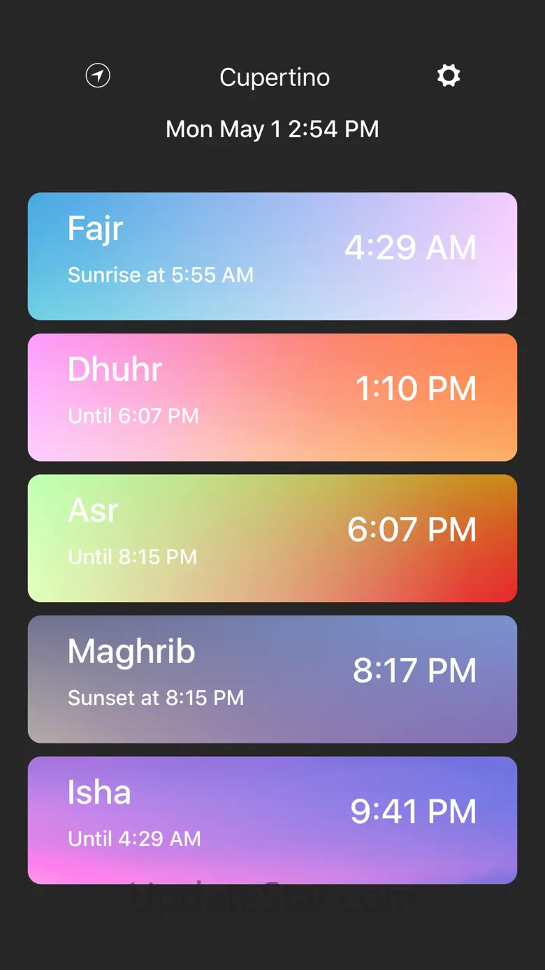 Simple Islamic Prayer Times 2.0.5
