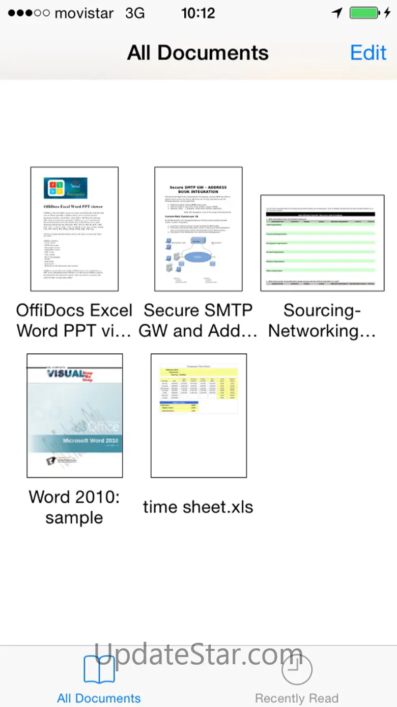 OffiDocs XLS DOC PPT editor 1.11