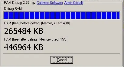 RAM Defrag 2.84
