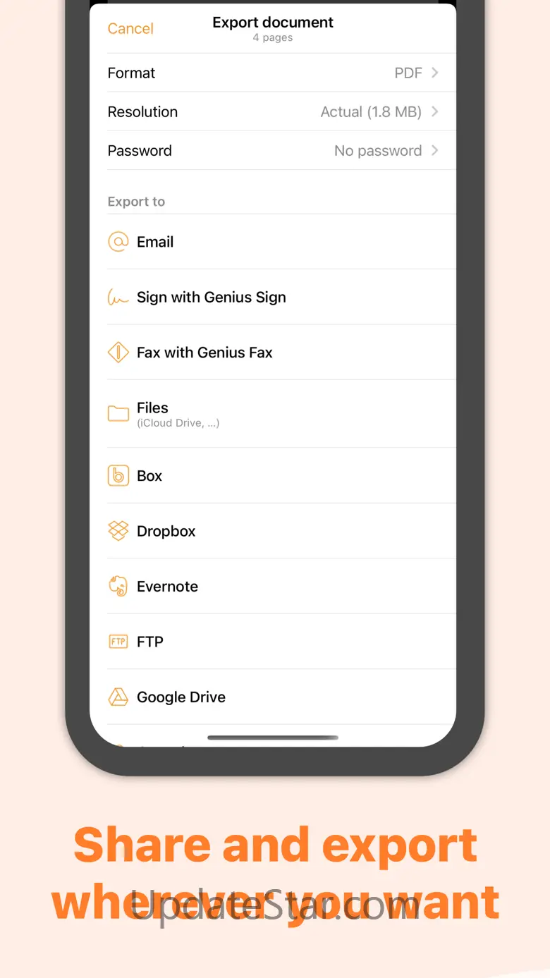 Genius Scan - PDF Scanner App 7.9