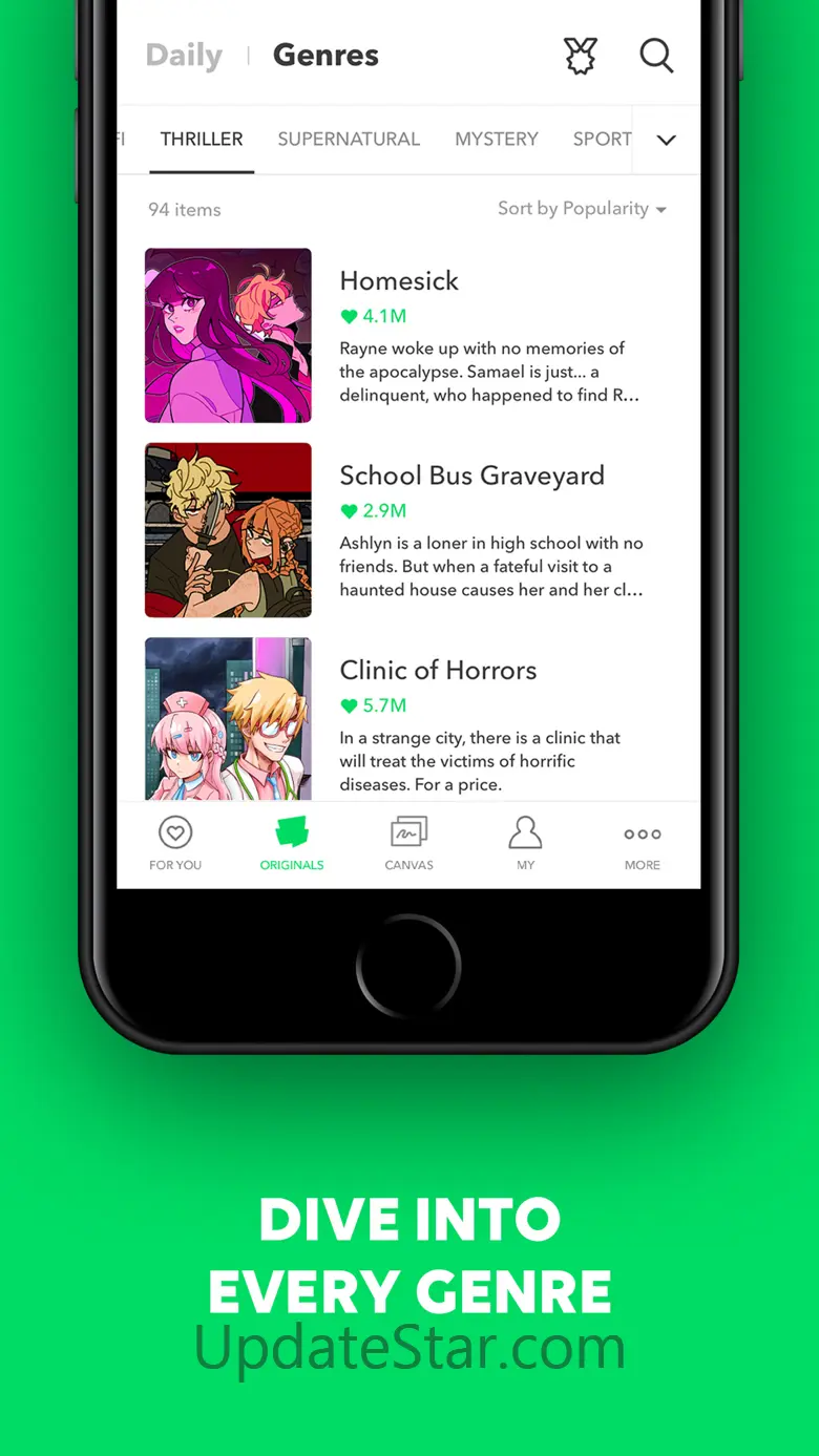 WEBTOON: Comics 3.3.5