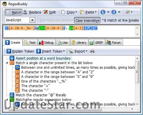 RegexBuddy 3.6.1