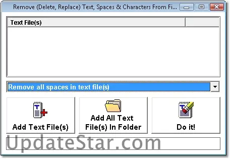 Add or Remove (Delete) Data & Characters From Text Files Software 7.0