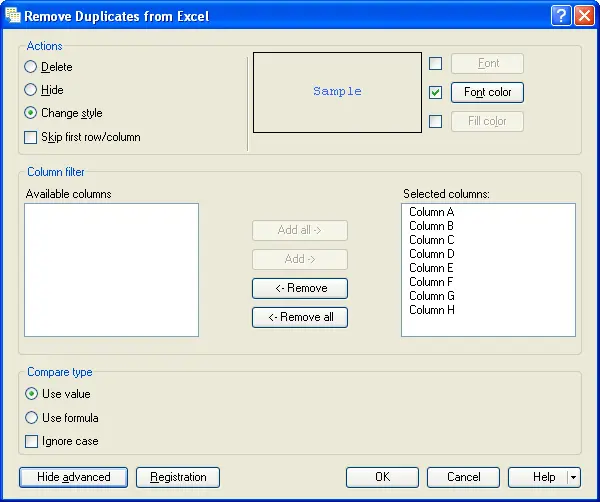 Remove Duplicates from Outlook Express 2.3