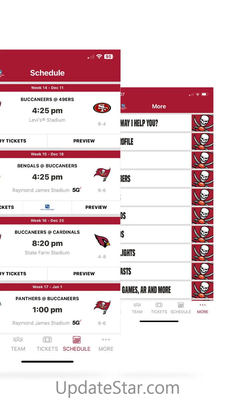 Tampa Bay Buccaneers Official 5.7.4