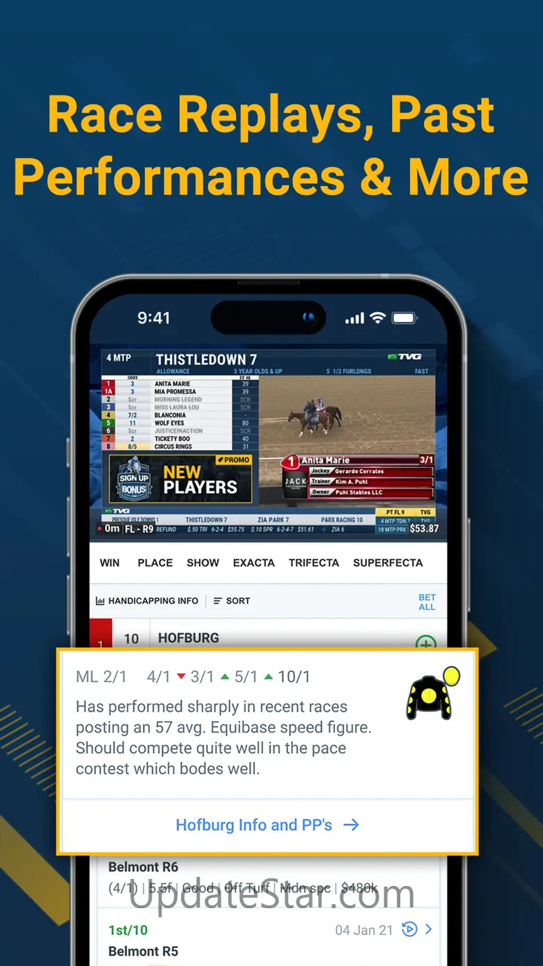 TVG - Horse Racing Betting App 3.0.74