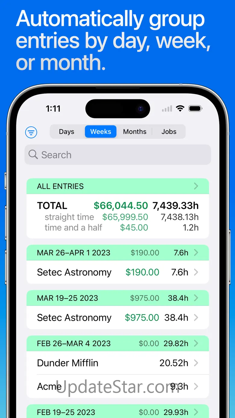 Hours Tracker: Pay Calculator 7.0.7