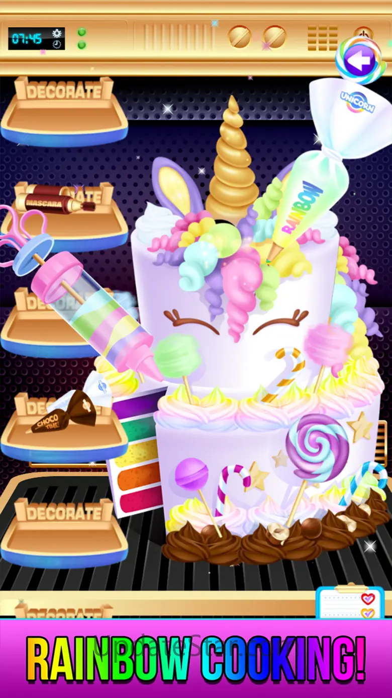 Rainbow Unicorn Candy Salon 5.3