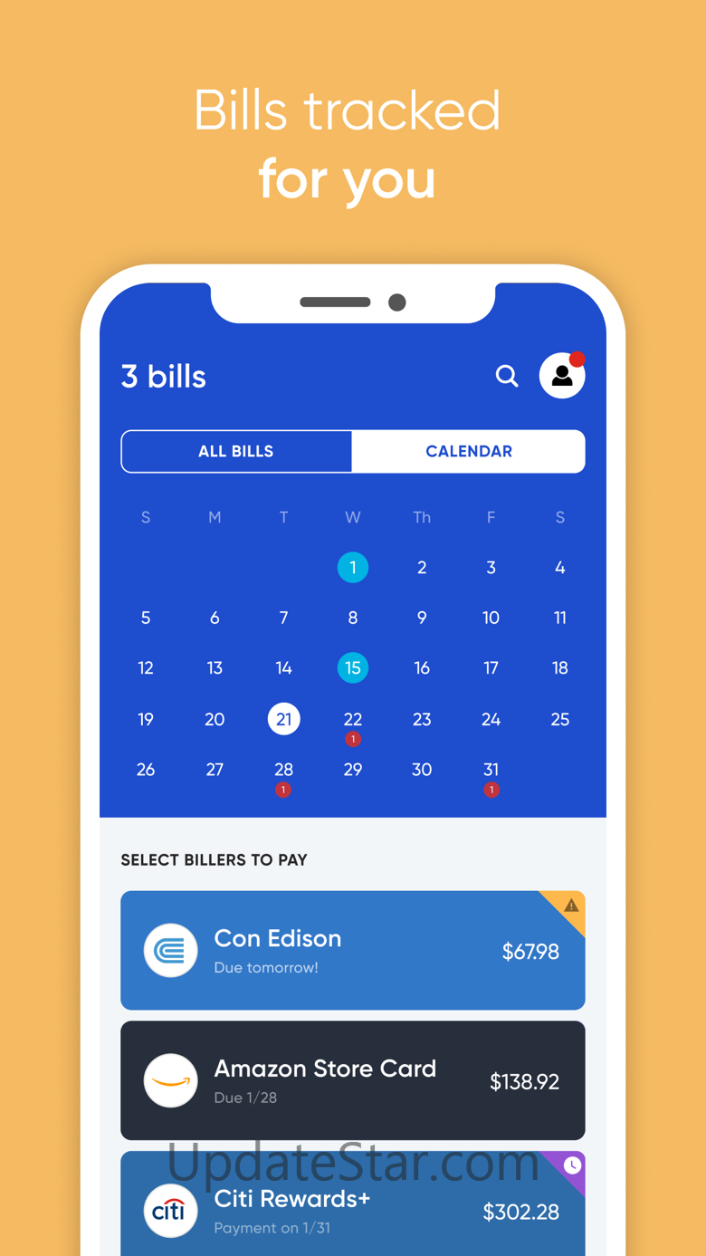 Prism Pay Bills, Bill Reminder 3.5.13