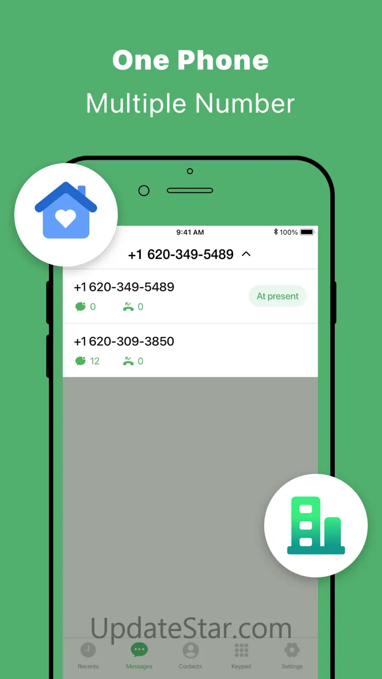 Second Phone Number -Texts App V2.0.4