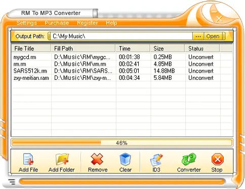 RM To MP3 Converter 2.0.2