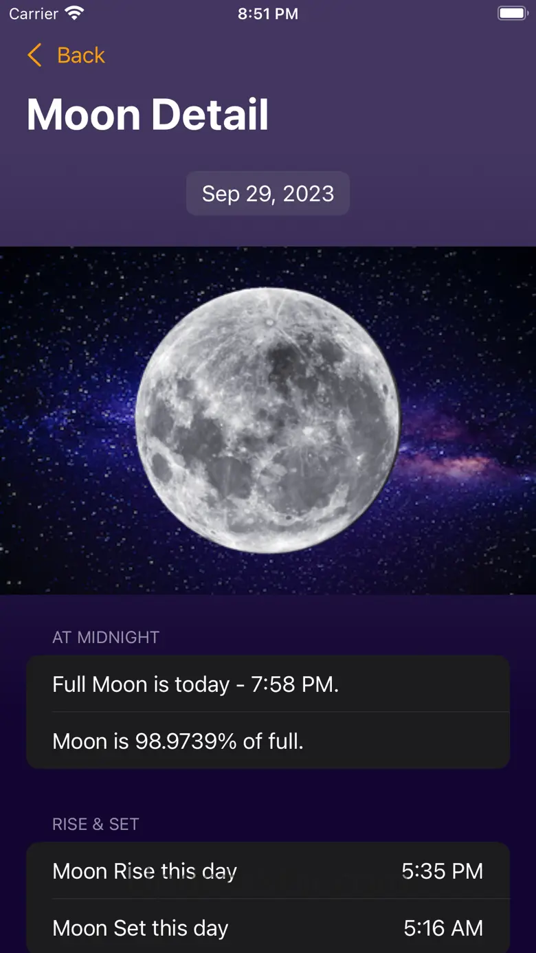 Moon Phase Calendar Plus 7.1.0