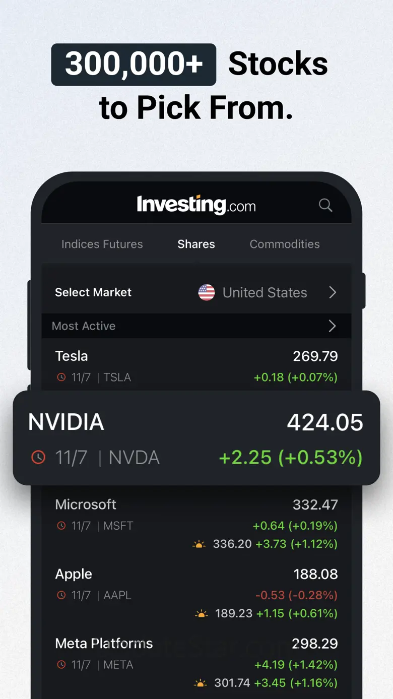 Investing.com Stocks & Finance 6.24.0