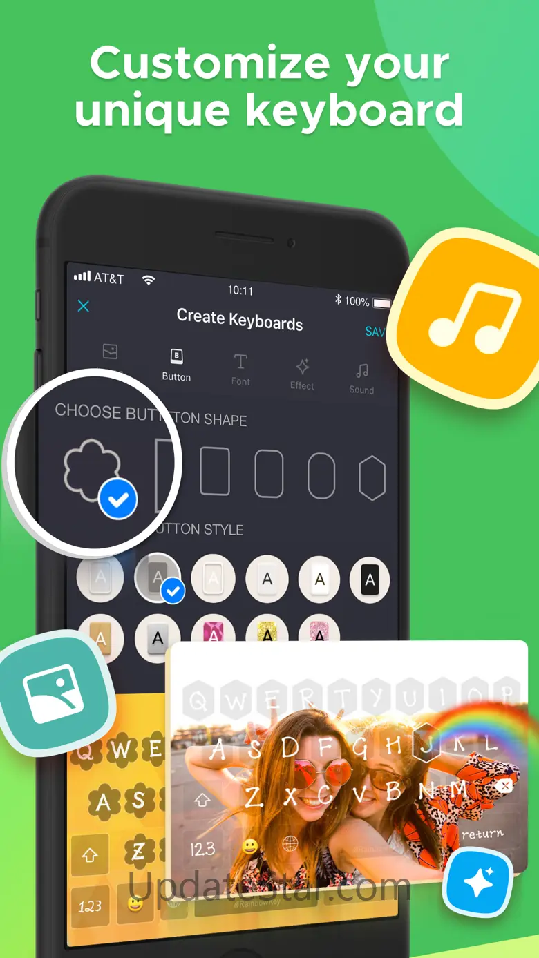 New Emoji & Fonts - RainbowKey 4.5.10