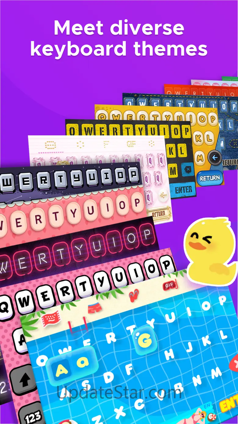 New Emoji & Fonts - RainbowKey 4.5.10