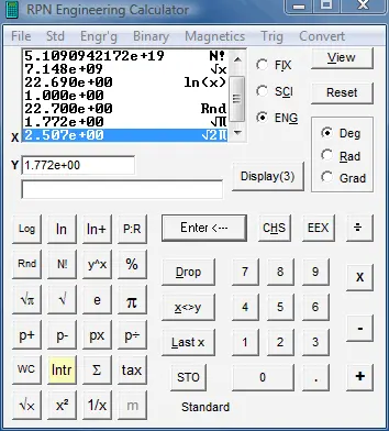 RPN Engineering Calculator 8.0.2