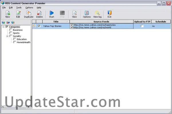 RSS Content Generator Professional 3.36.86
