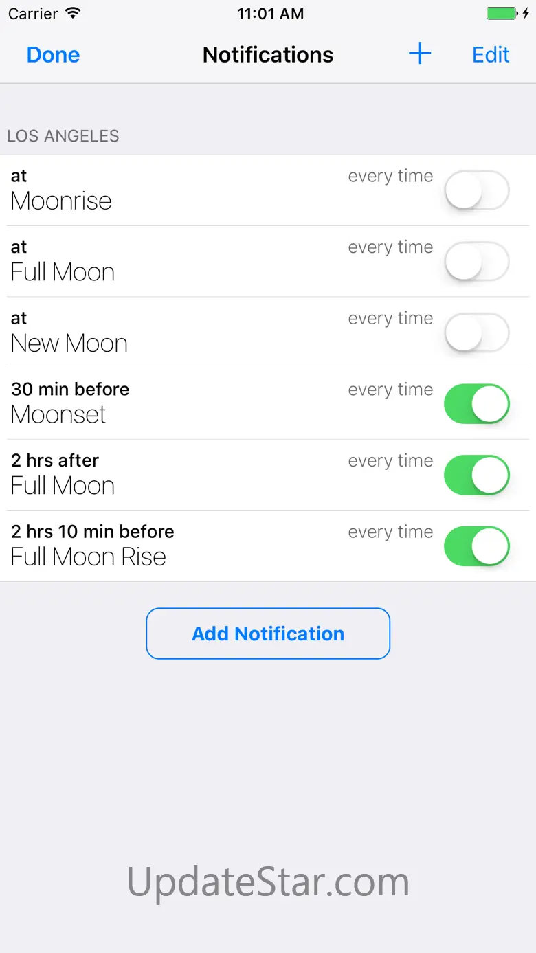 Moon Phases and Lunar Calendar 2.9.19