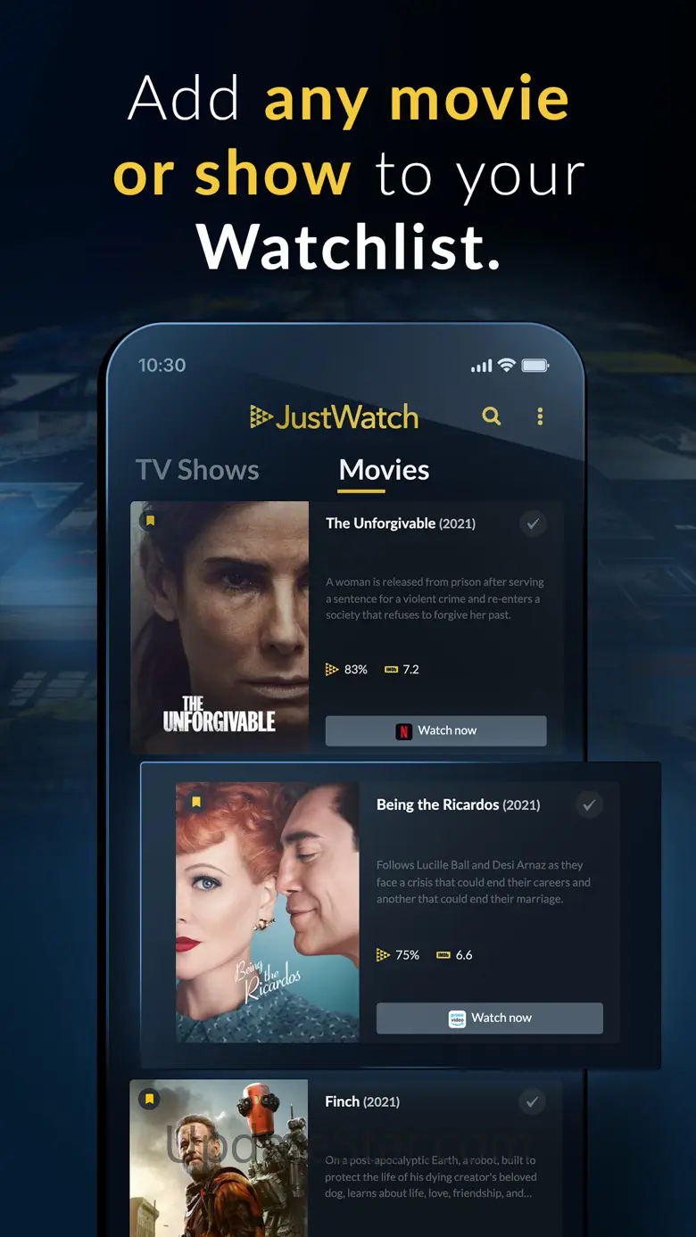 JustWatch - Movies & TV Shows 24.25