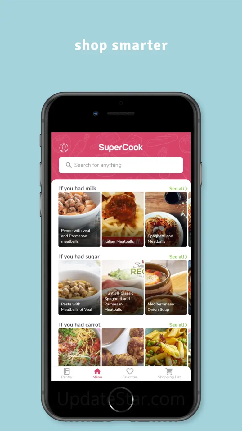 SuperCook Recipe By Ingredient 2.0.6