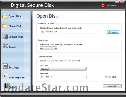 SafeIT Digital Secure Disk 1.7.1.0