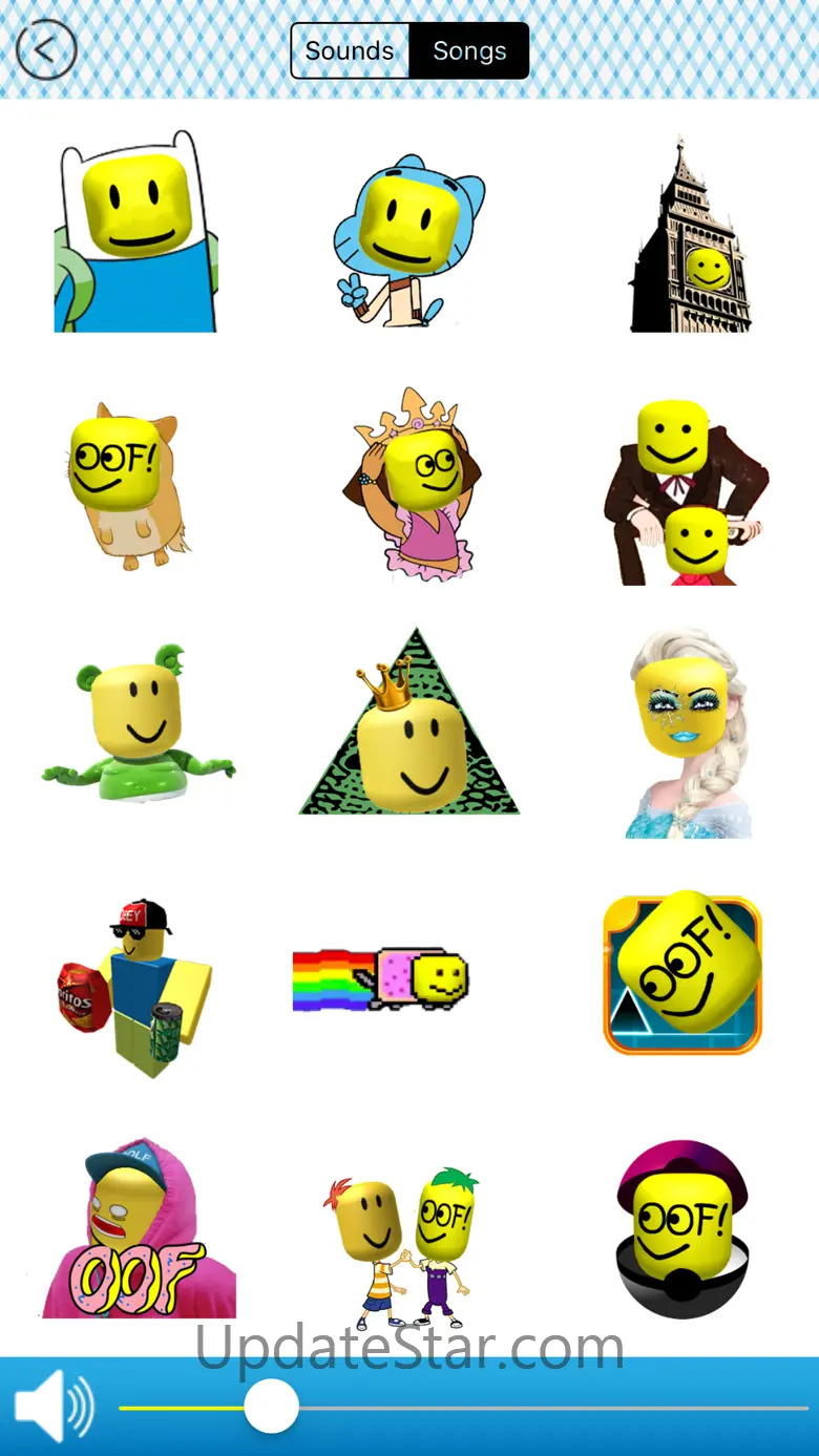 Oof soundboard for Roblox 1.2