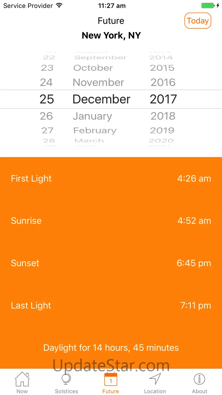 Sunrise Sunset Times 5.2.0